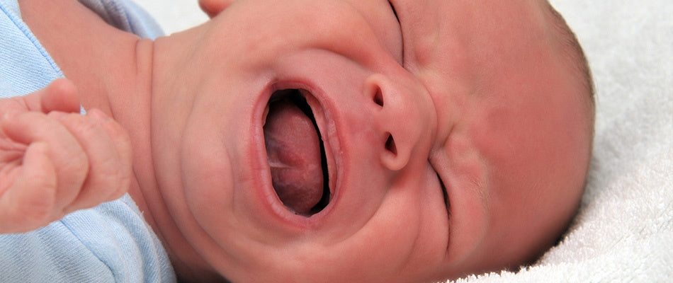 newborn baby crying