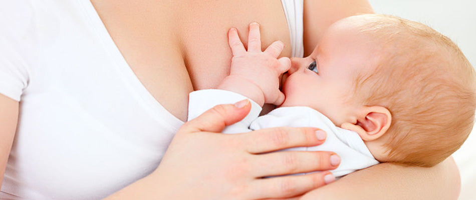 baby breastfeeding