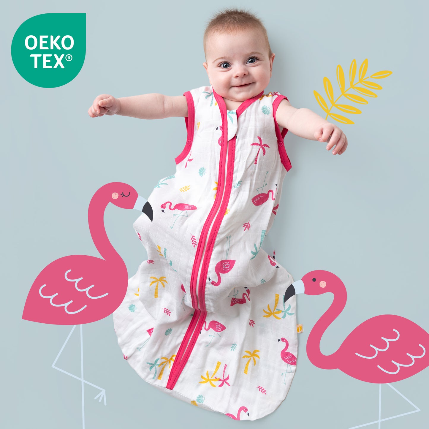 Muslin Baby Sleeping Bag - 0.5 TOG