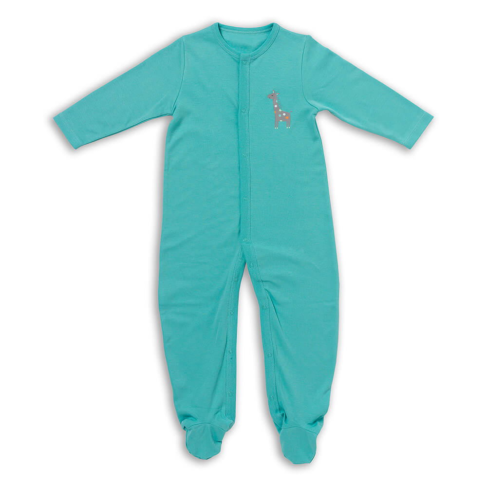 100% Organic Long Sleeve Baby Pyjamas - 2-pack