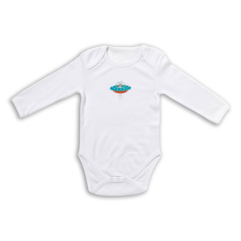 Organic Long Sleeve Baby Body - 3-pack