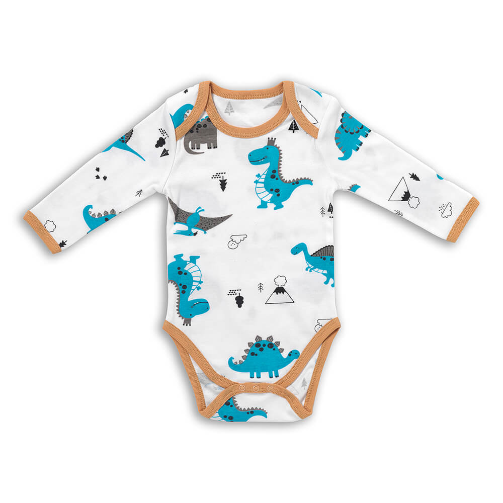 Organic Long Sleeve Baby Body - 3-pack