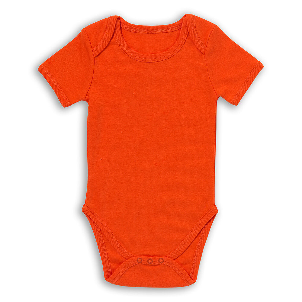 100% Organic Short Sleeve Baby Body - 5-pack