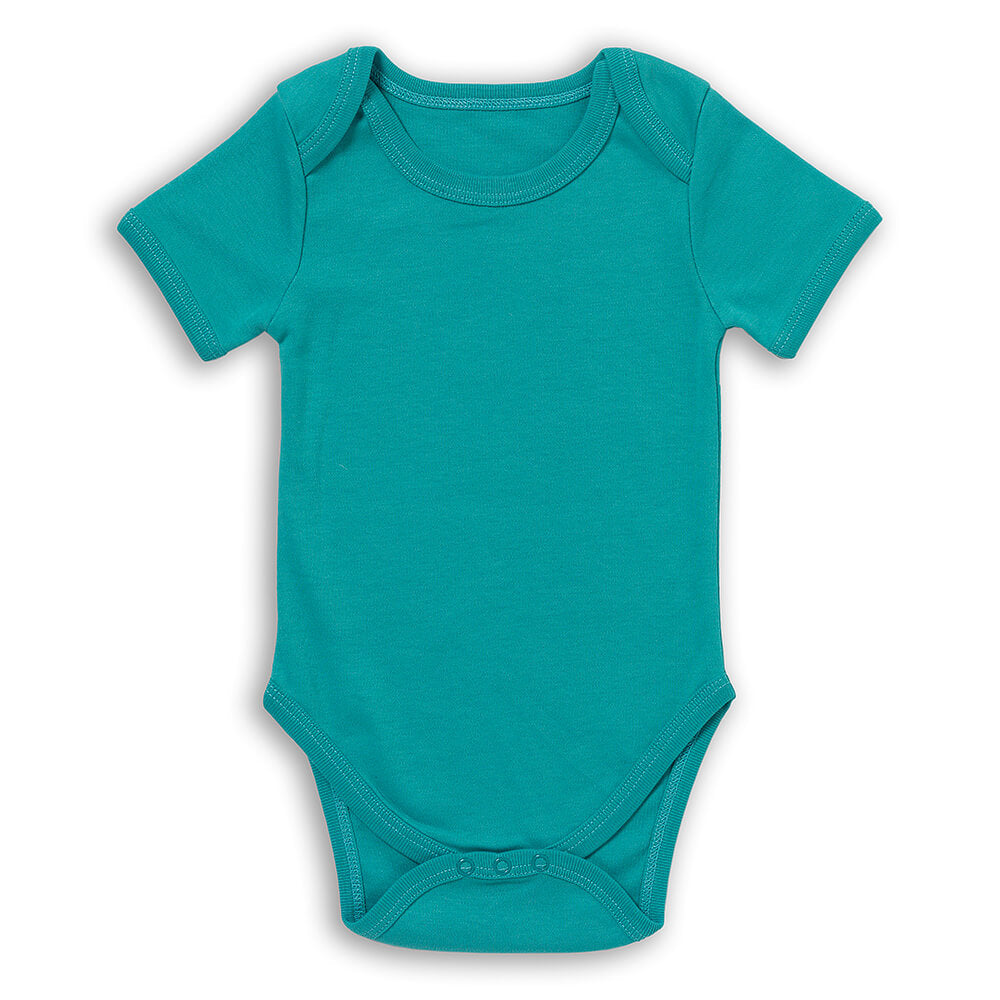 100% Organic Short Sleeve Baby Body - 5-pack