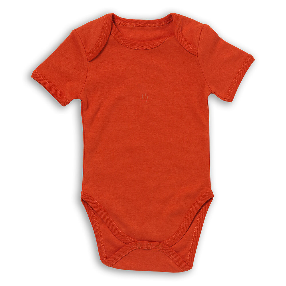 100% Organic Short Sleeve Baby Body - 5-pack