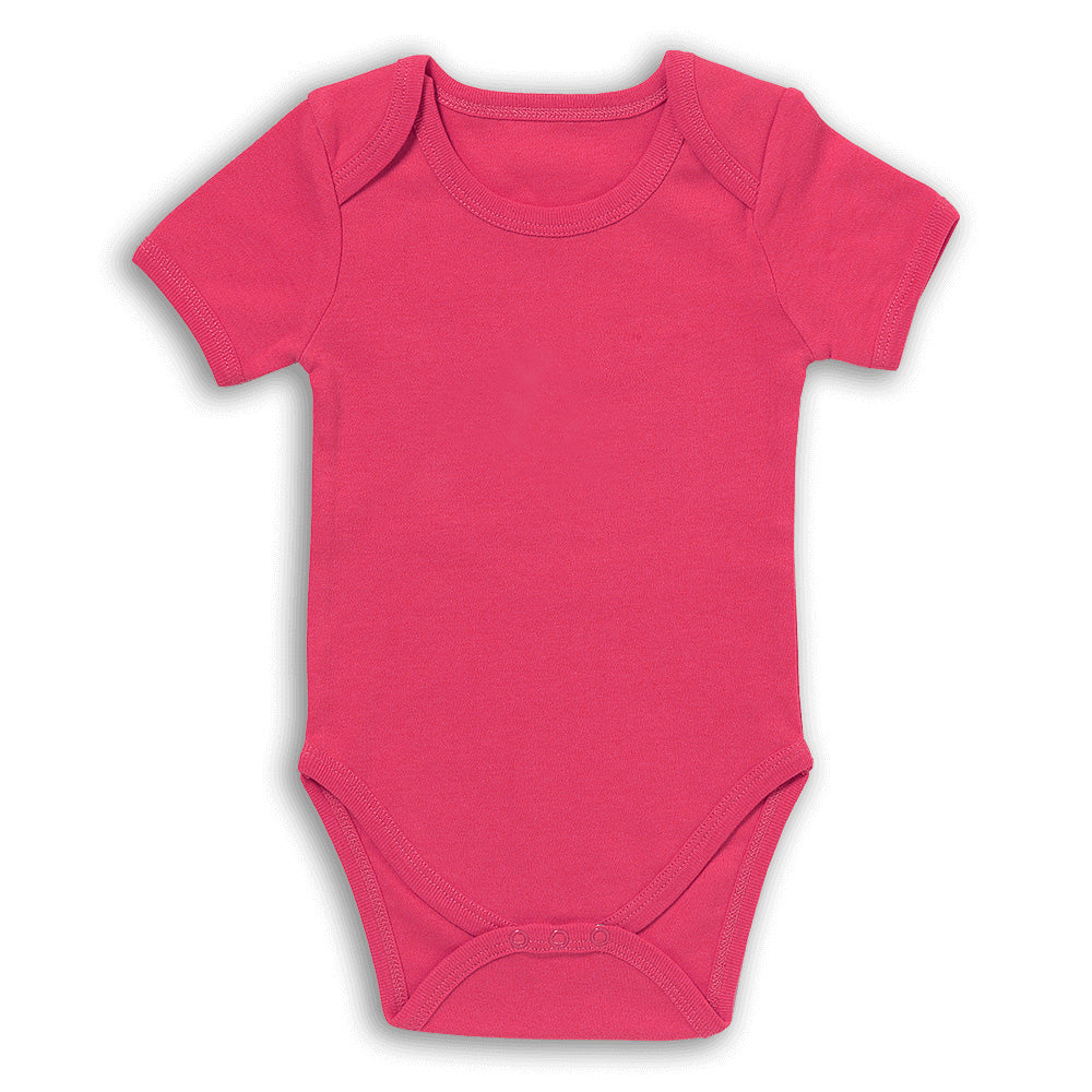 100% Organic Short Sleeve Baby Body - 5-pack