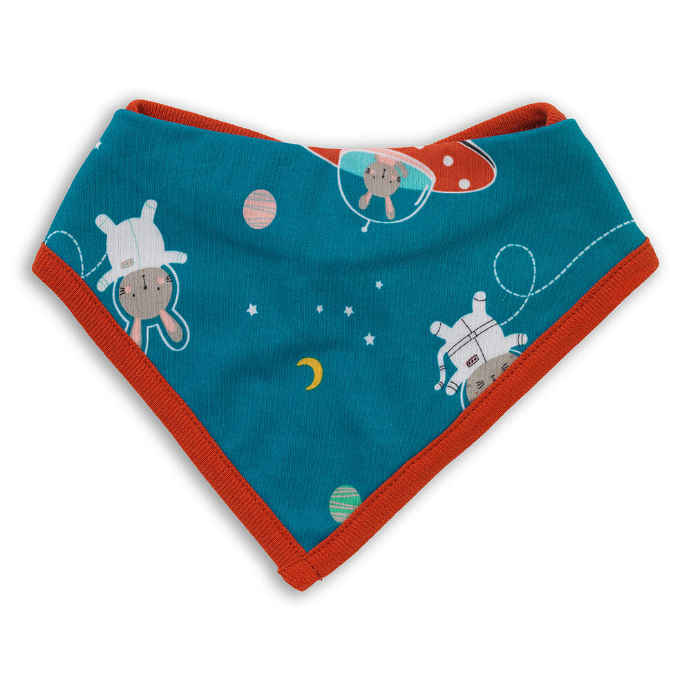 Organic Baby Bandanas - 4-pack