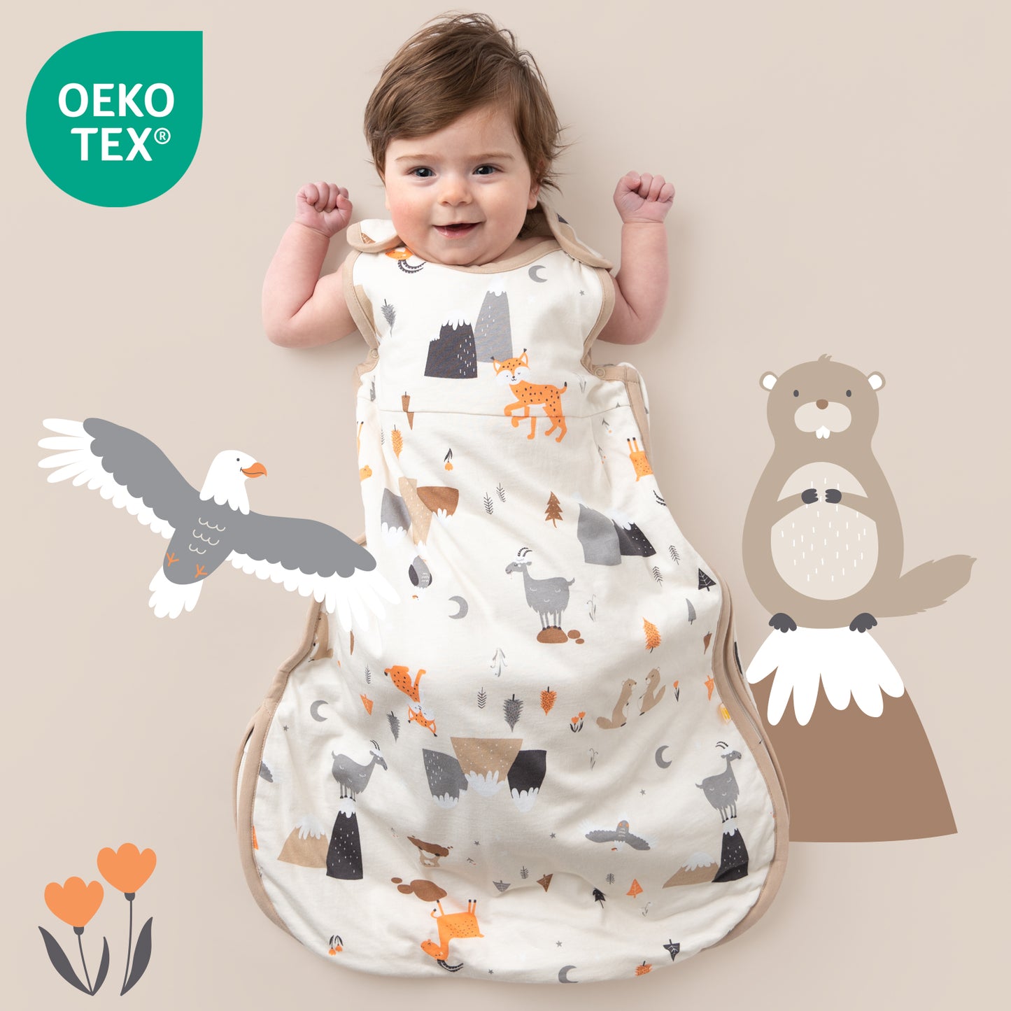 Baby Sleeping Bag - 1.0 TOG