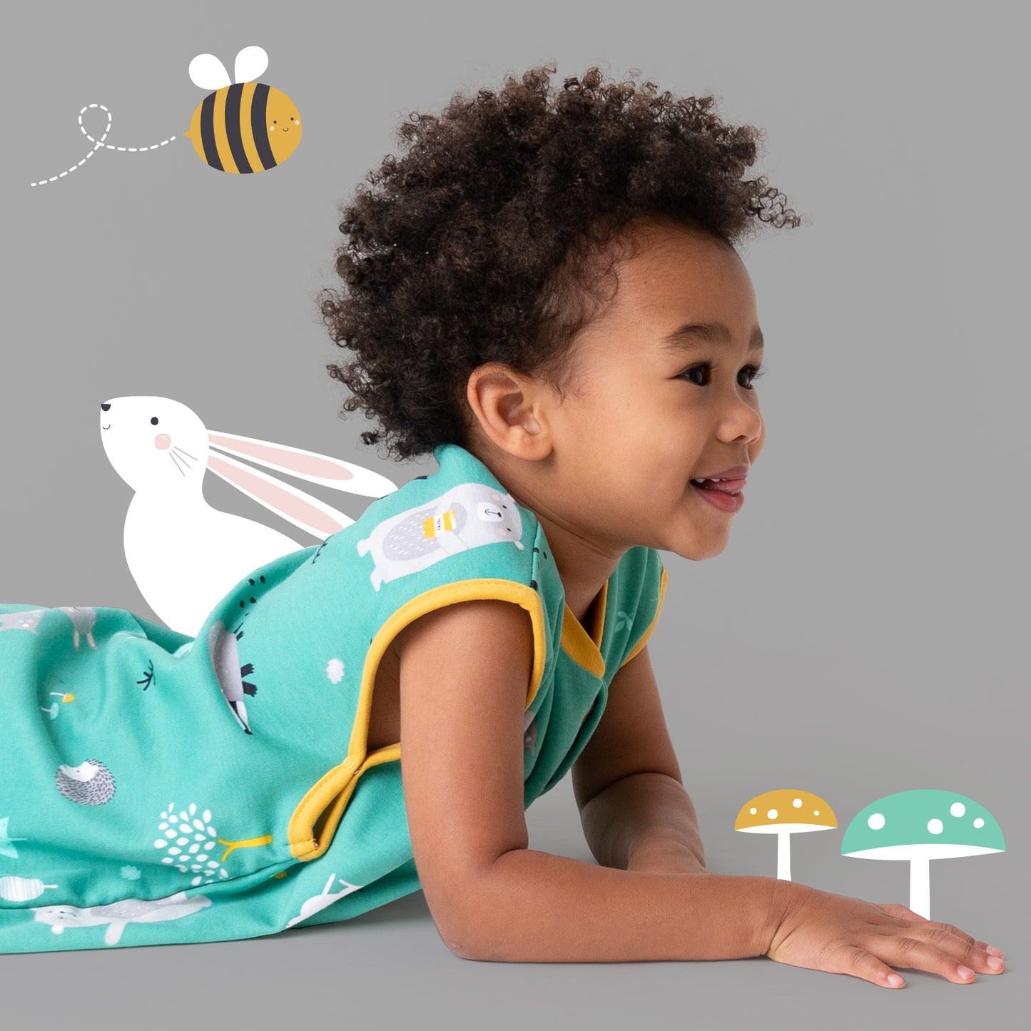 Organic Baby Sleeping Bag - 1.0 TOG