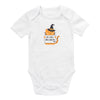 100% Organic Short Sleeve Baby Body slogan