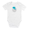 100% Organic Short Sleeve Baby Body slogan