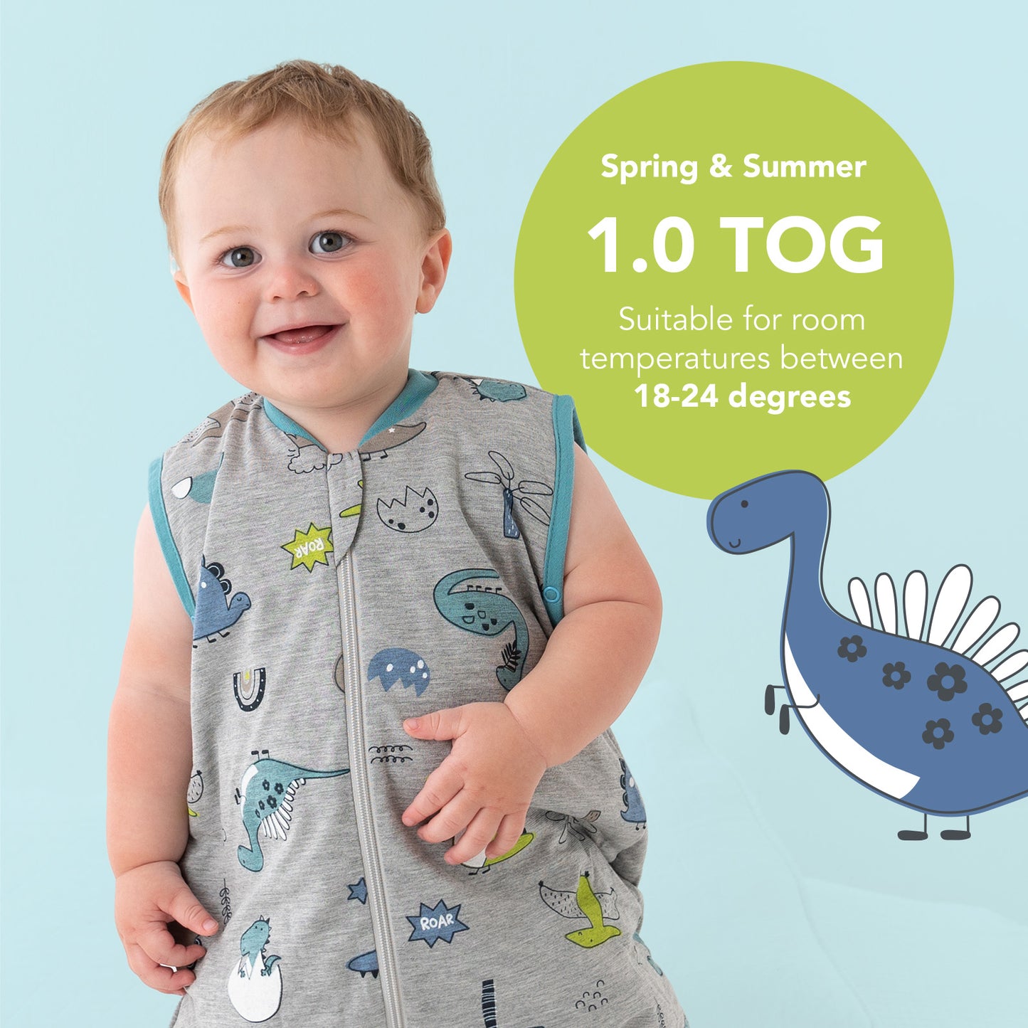 Baby Sleeping Bag - 1.0 TOG