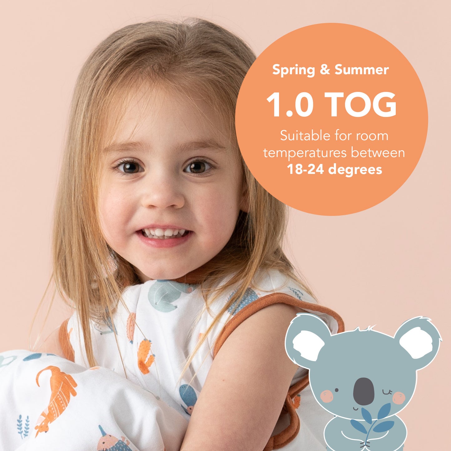 Baby Sleeping Bag - 1.0 Tog