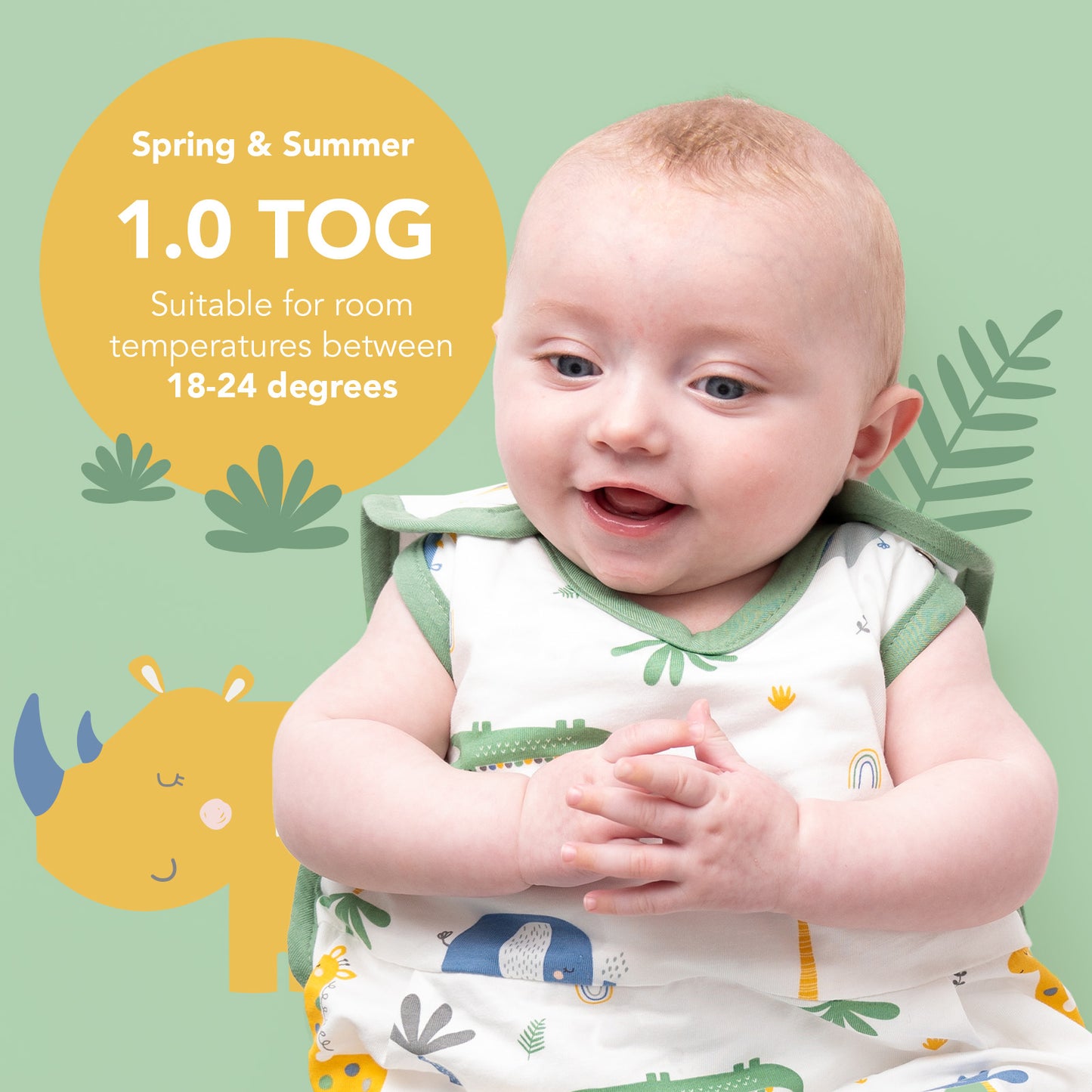 Baby Sleeping Bag - 1.0 Tog