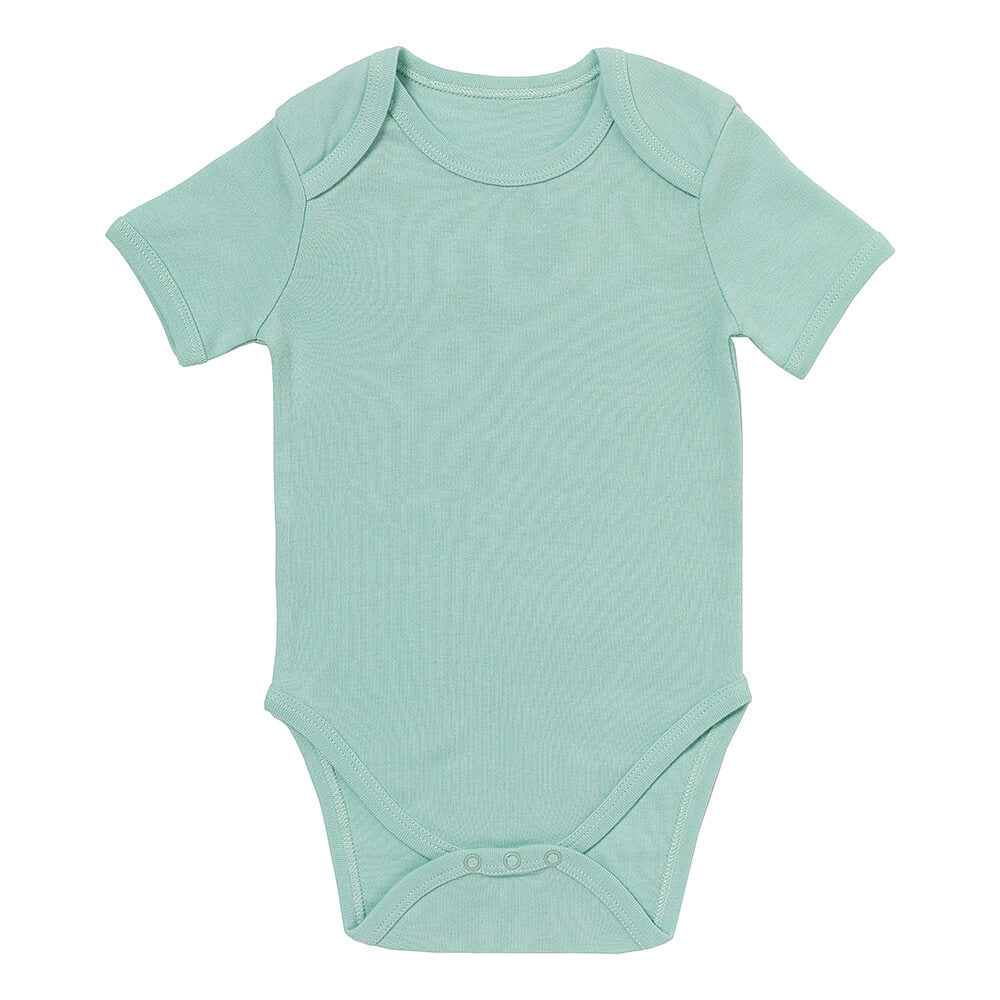 100% Organic Short Sleeve Baby Body - 5-pack