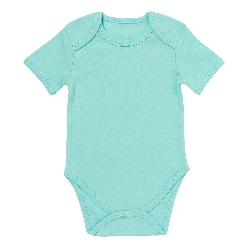 100% Organic Short Sleeve Baby Body - 5-pack