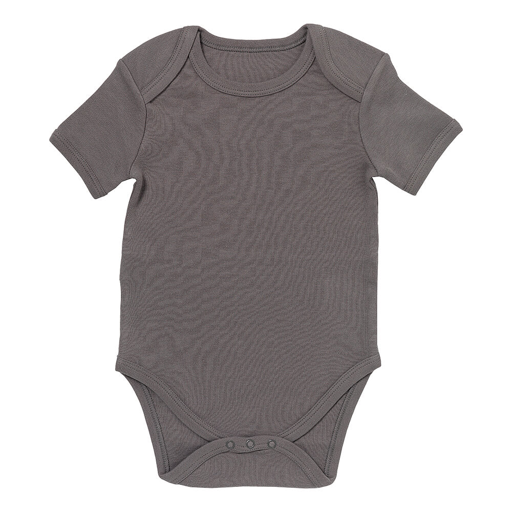 100% Organic Short Sleeve Baby Body - 5-pack