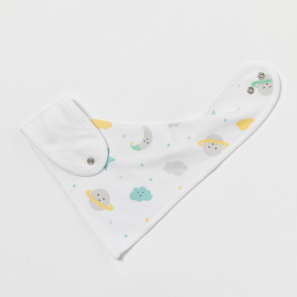 Organic Baby Bandanas - 4-pack