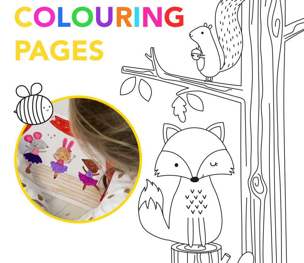 colouring page drawing