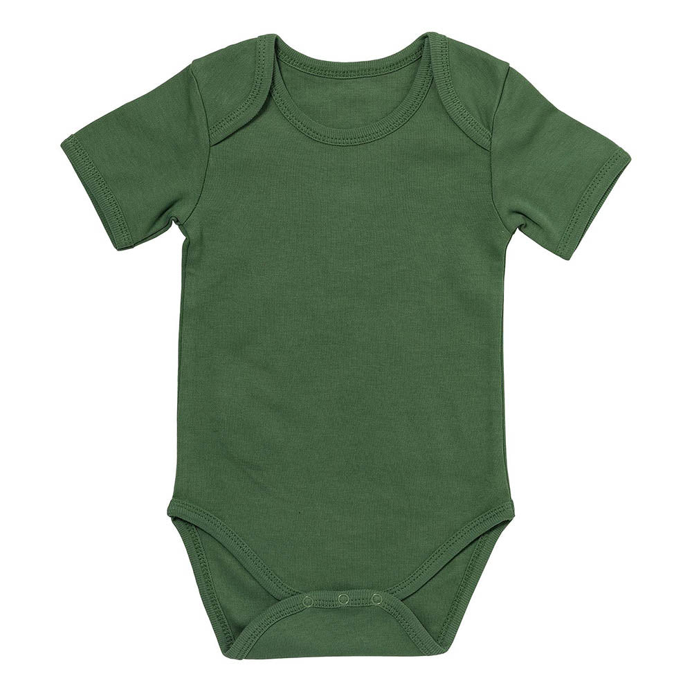 100% Organic Short Sleeve Baby Body - 5-pack