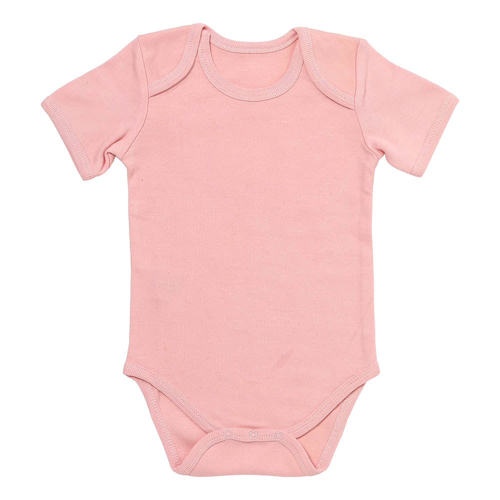 100% Organic Short Sleeve Baby Body - 5-pack