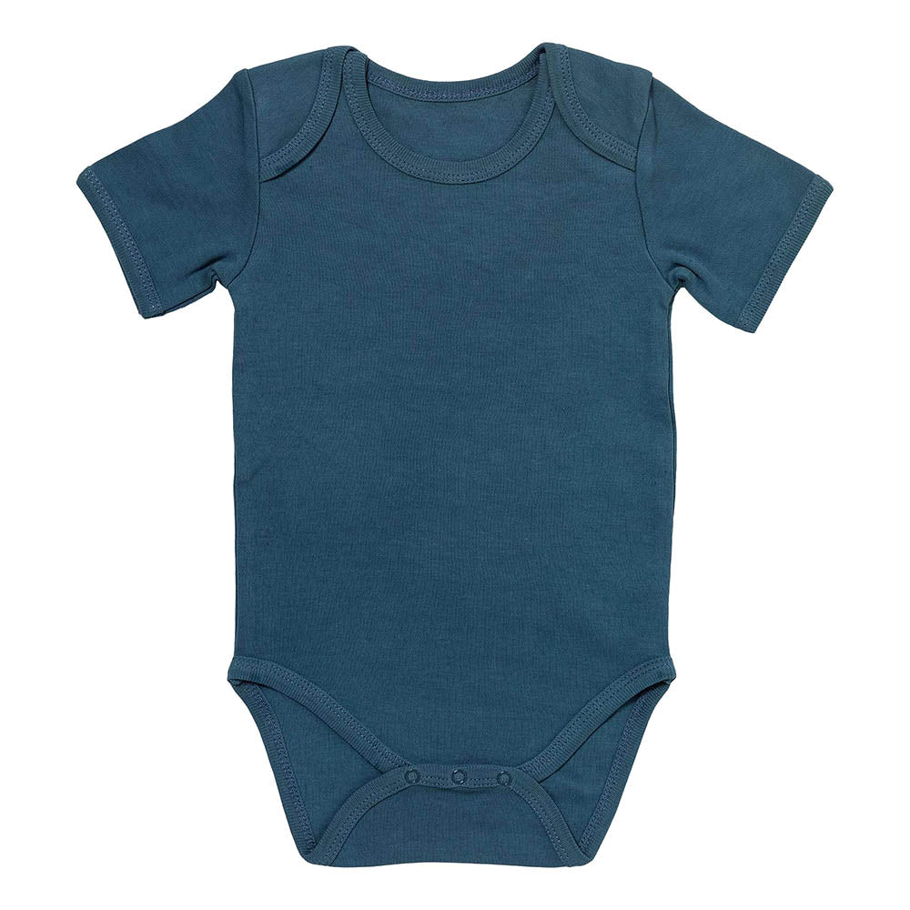 100% Organic Short Sleeve Baby Body - 5-pack