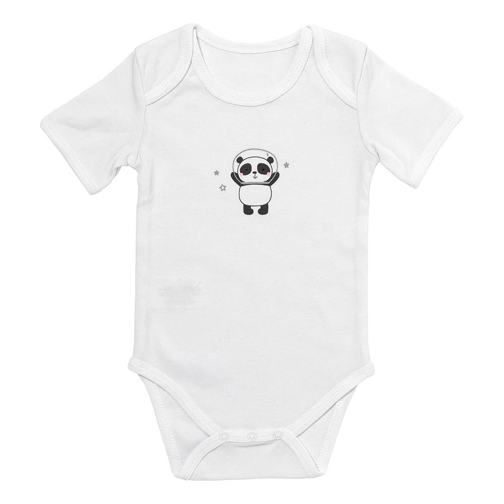 100% Organic Short Sleeve Baby Body - 5-pack