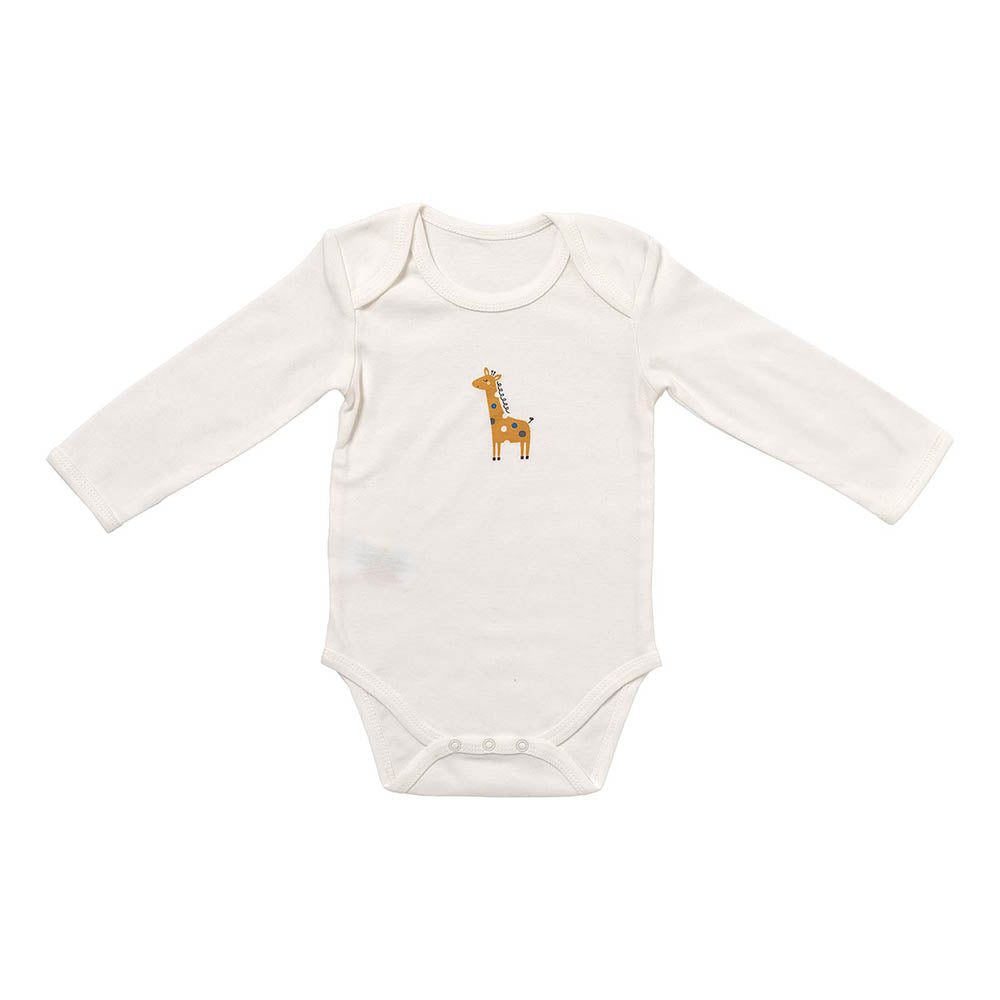 Organic Long Sleeve Baby Body - 3-pack