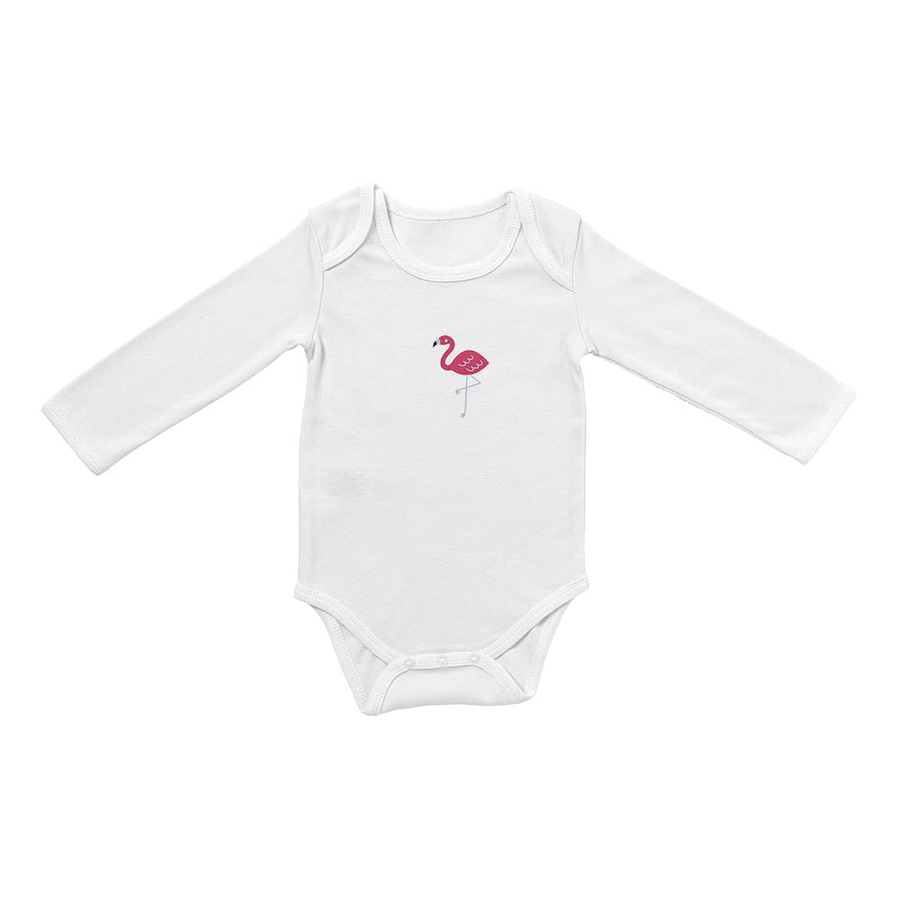 Organic Long Sleeve Baby Body - 3-pack