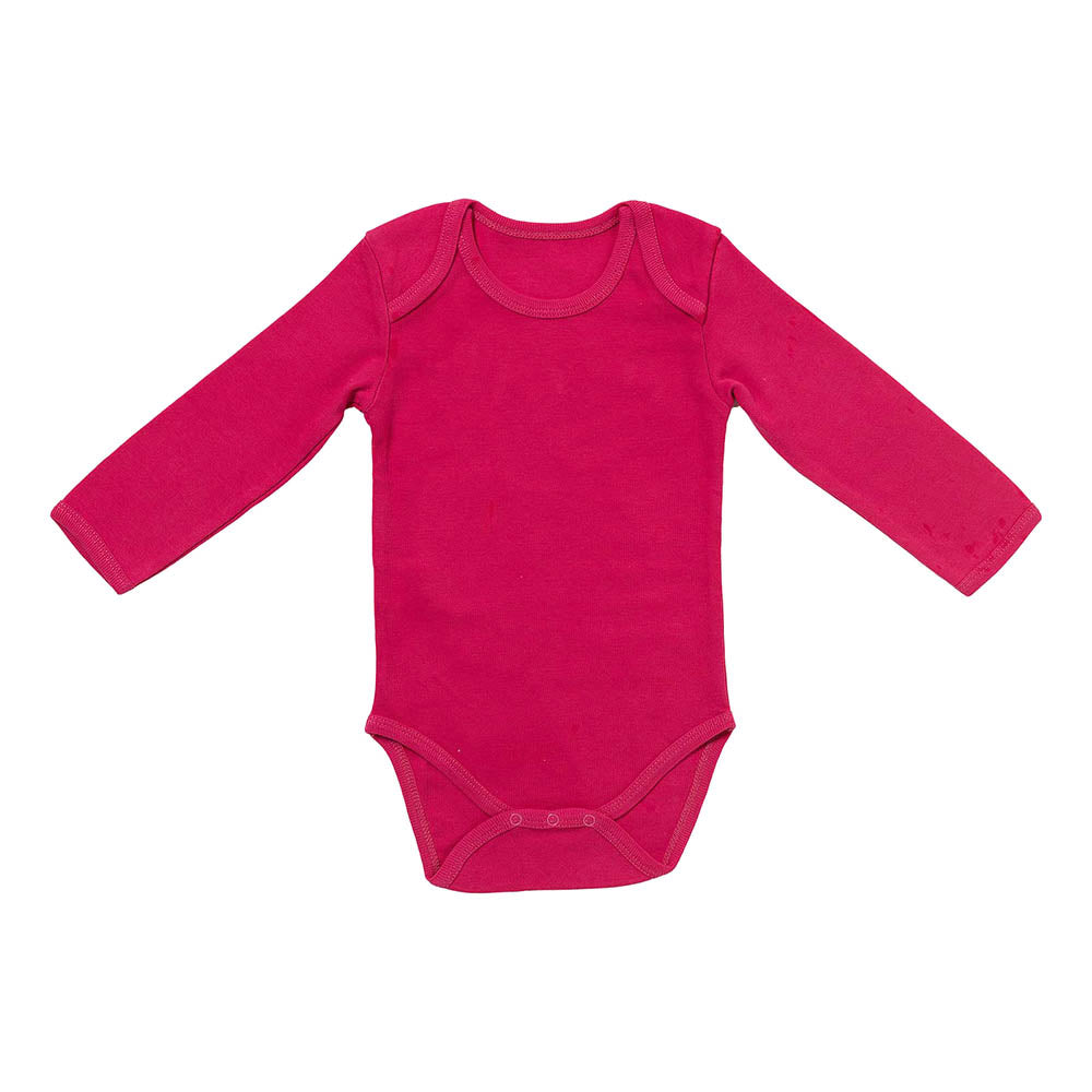 Organic Long Sleeve Baby Body - 3-pack