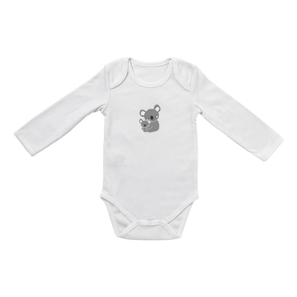 Organic Long Sleeve Baby Body - 3-pack