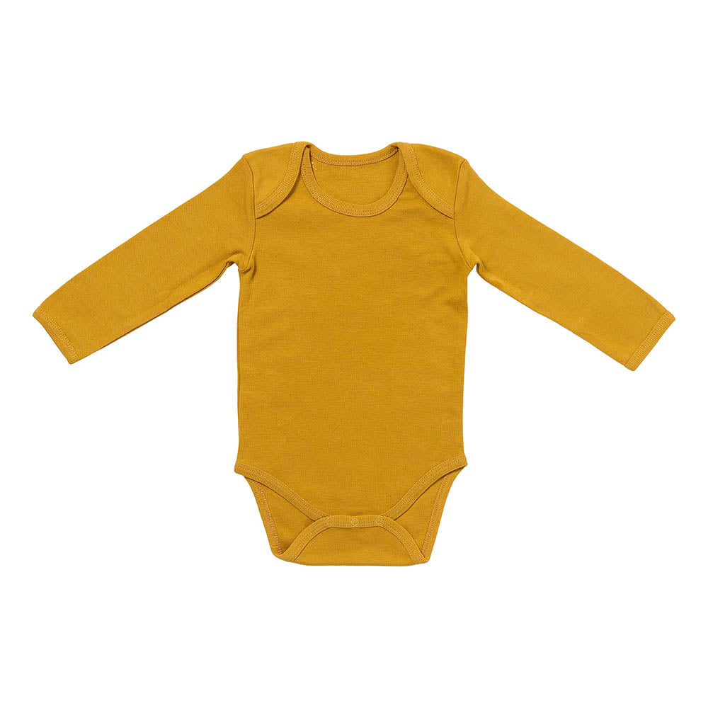 Organic Long Sleeve Baby Body - 3-pack