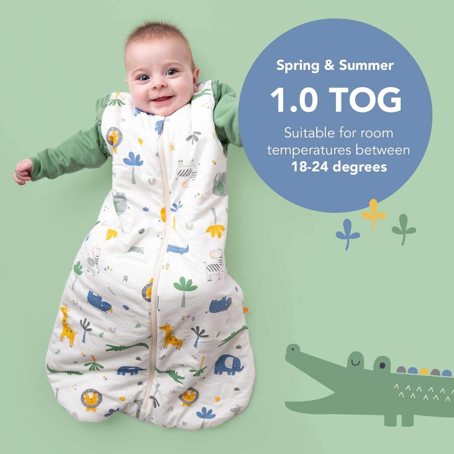 Baby Sleeping Bag - 1.0 TOG