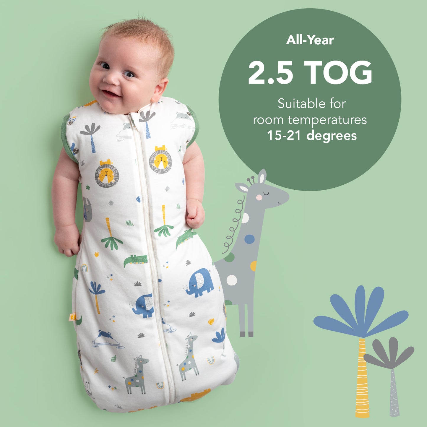 Swaddle bag 2.5 TOG