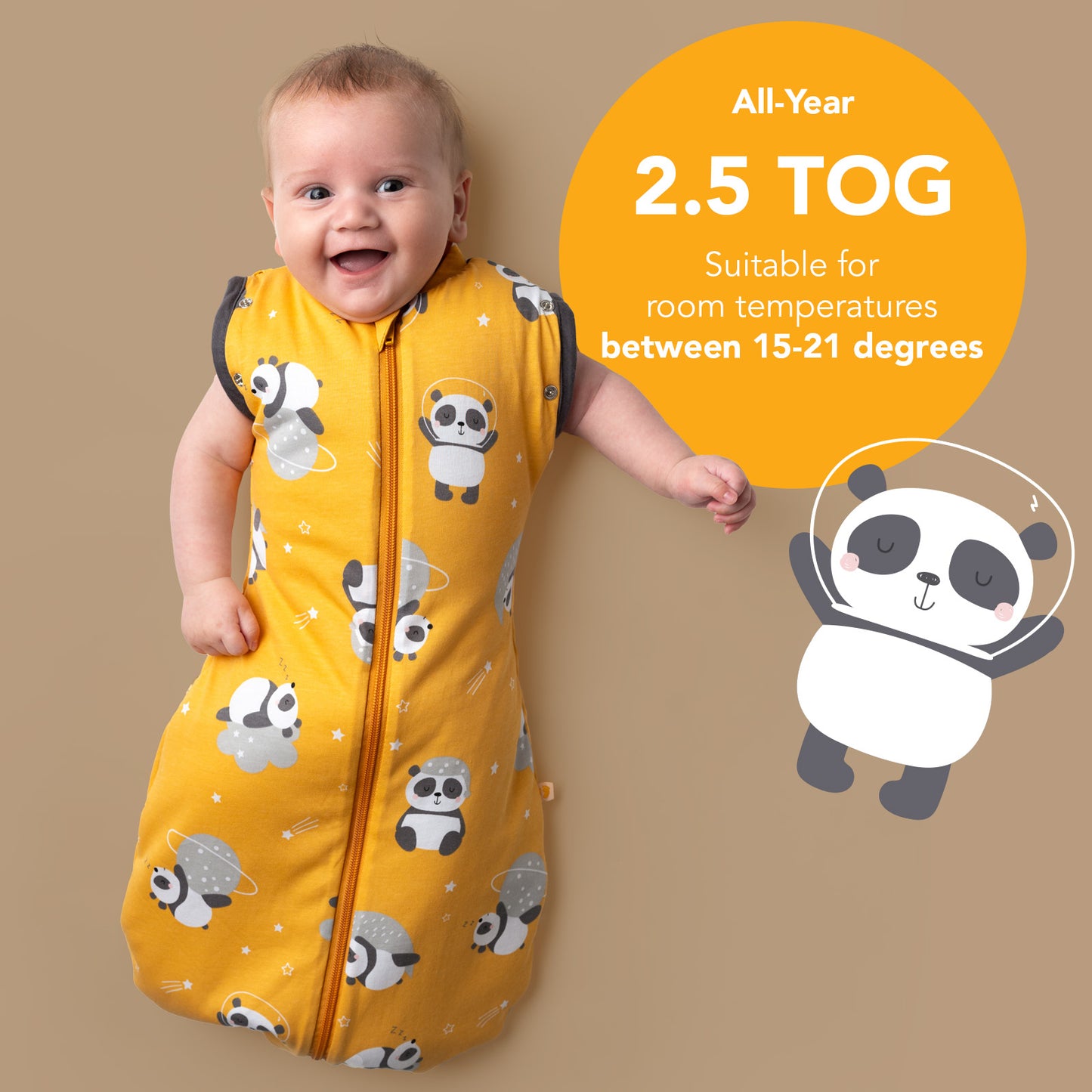 Swaddle bag 2.5 TOG