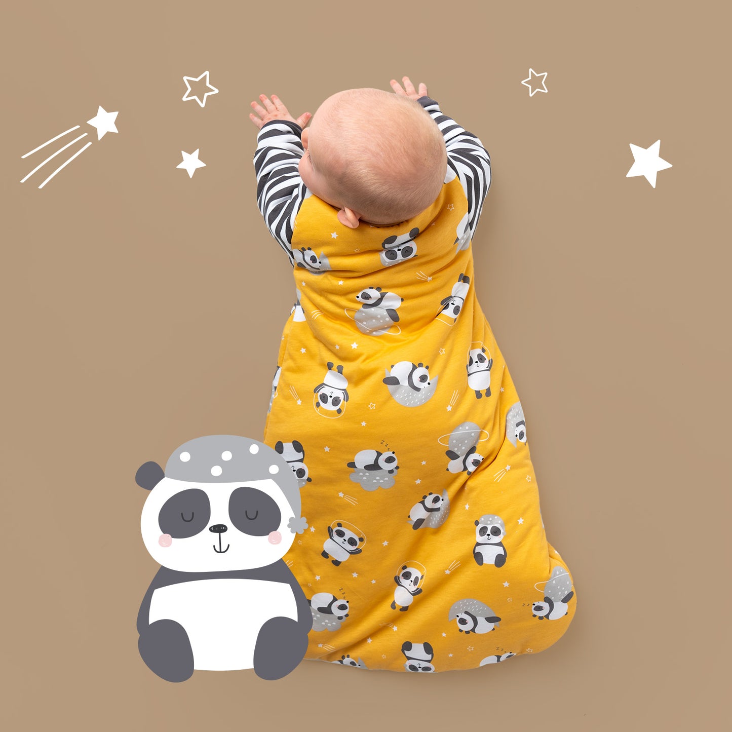 Long Sleeve Baby Sleeping Bag - 3.5 TOG