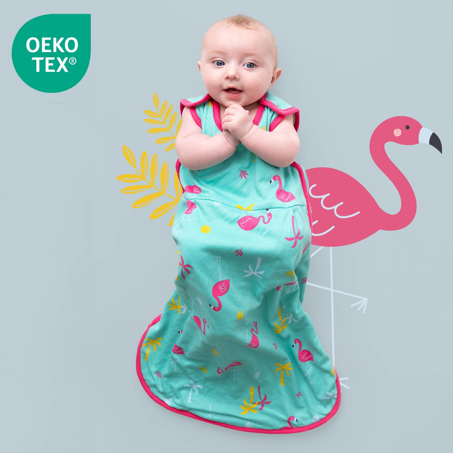 Organic Baby Sleeping Bag - 1.0 TOG