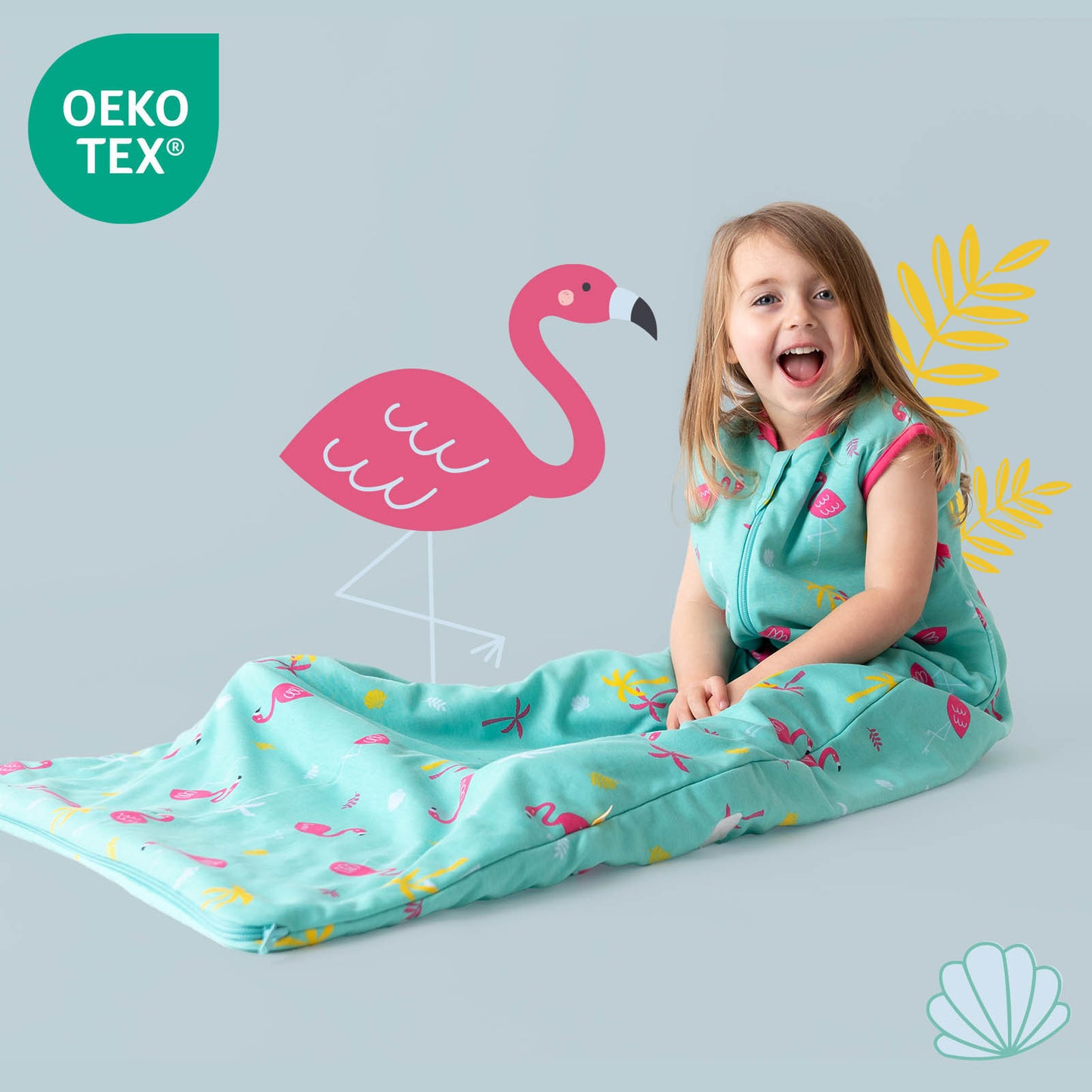 Organic Baby Sleeping Bag - 1.0 TOG