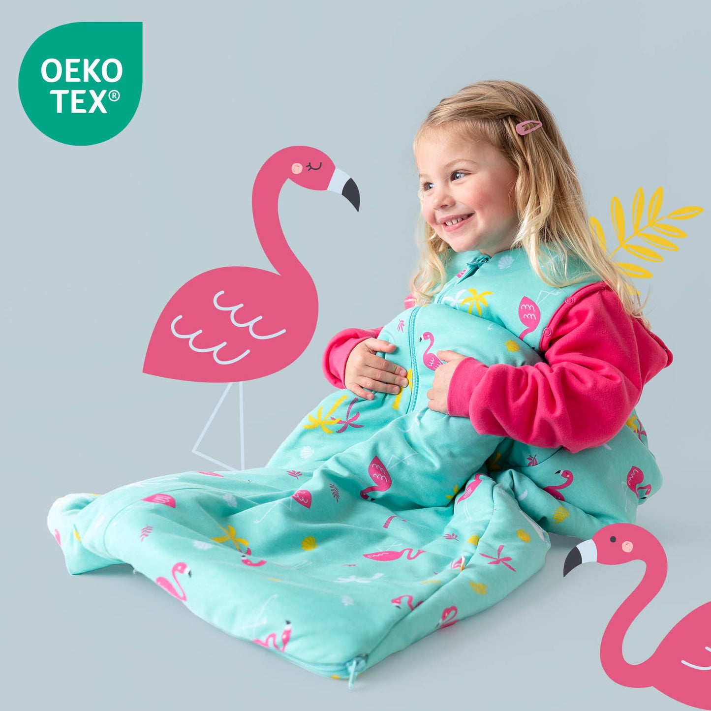 Organic Sleeping Bag with Detachable Sleeves - 2.5 TOG