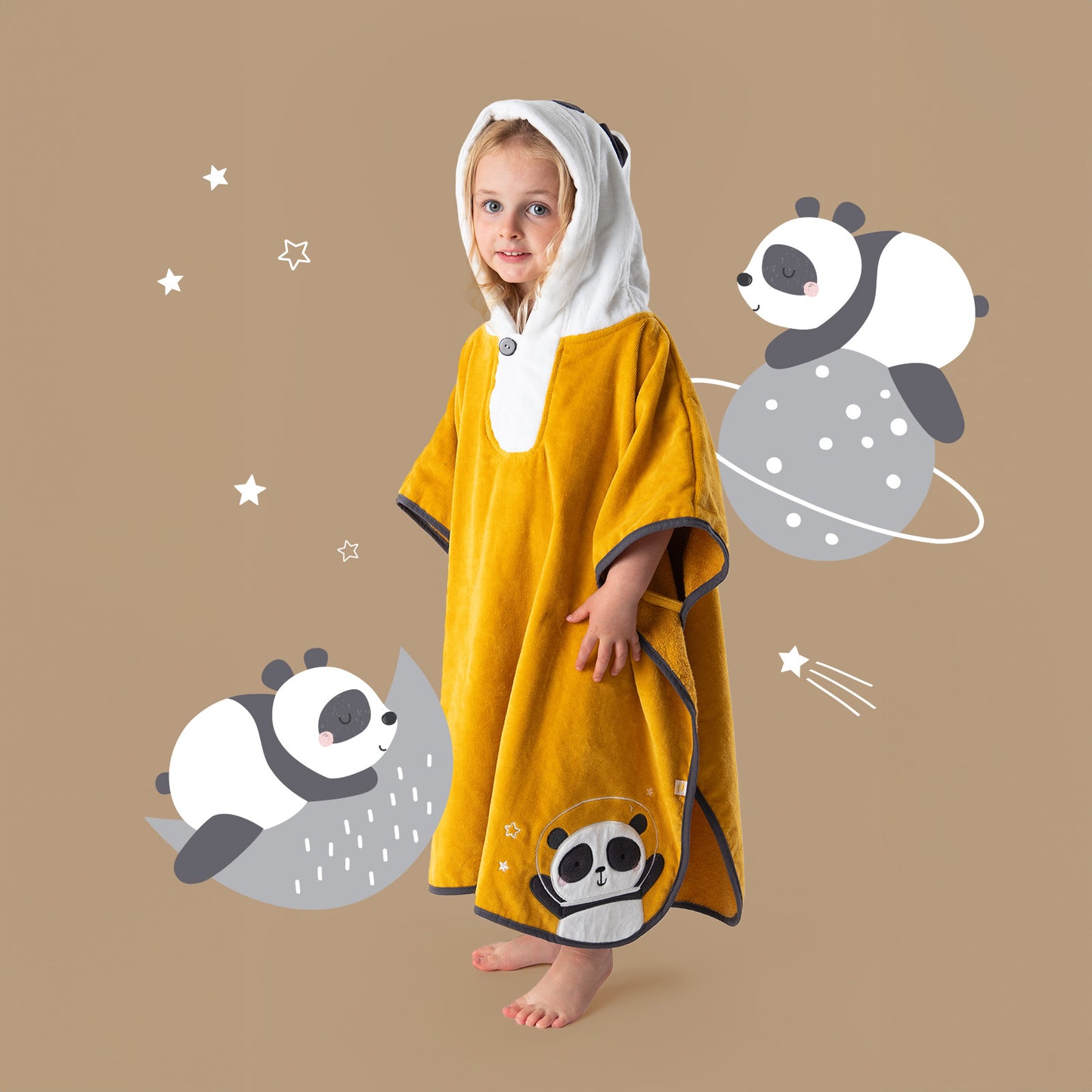 Hooded Bath Poncho