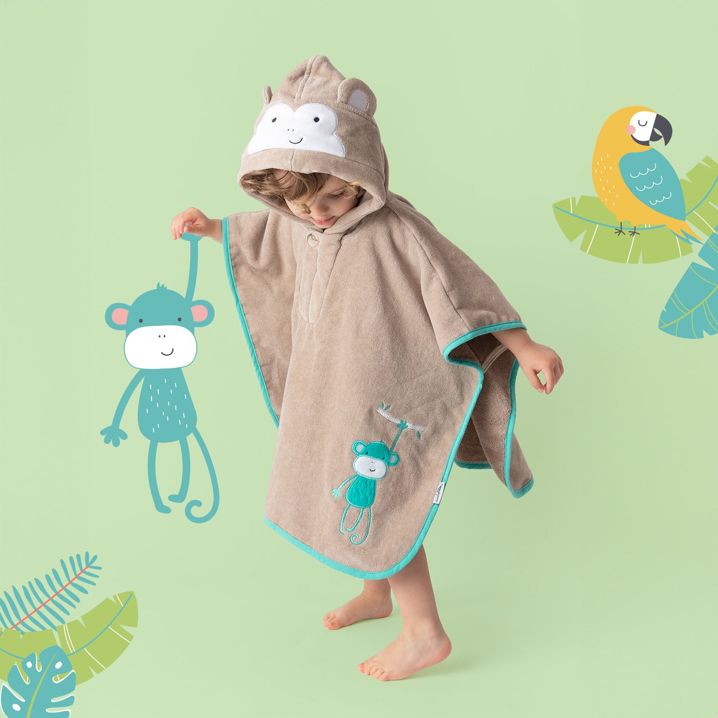 Hooded Bath Poncho