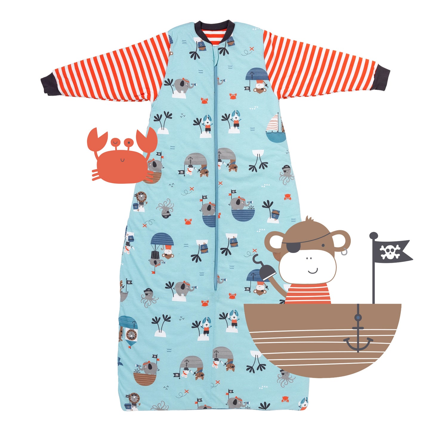 Long Sleeve Baby Sleeping Bag - 3.5 TOG