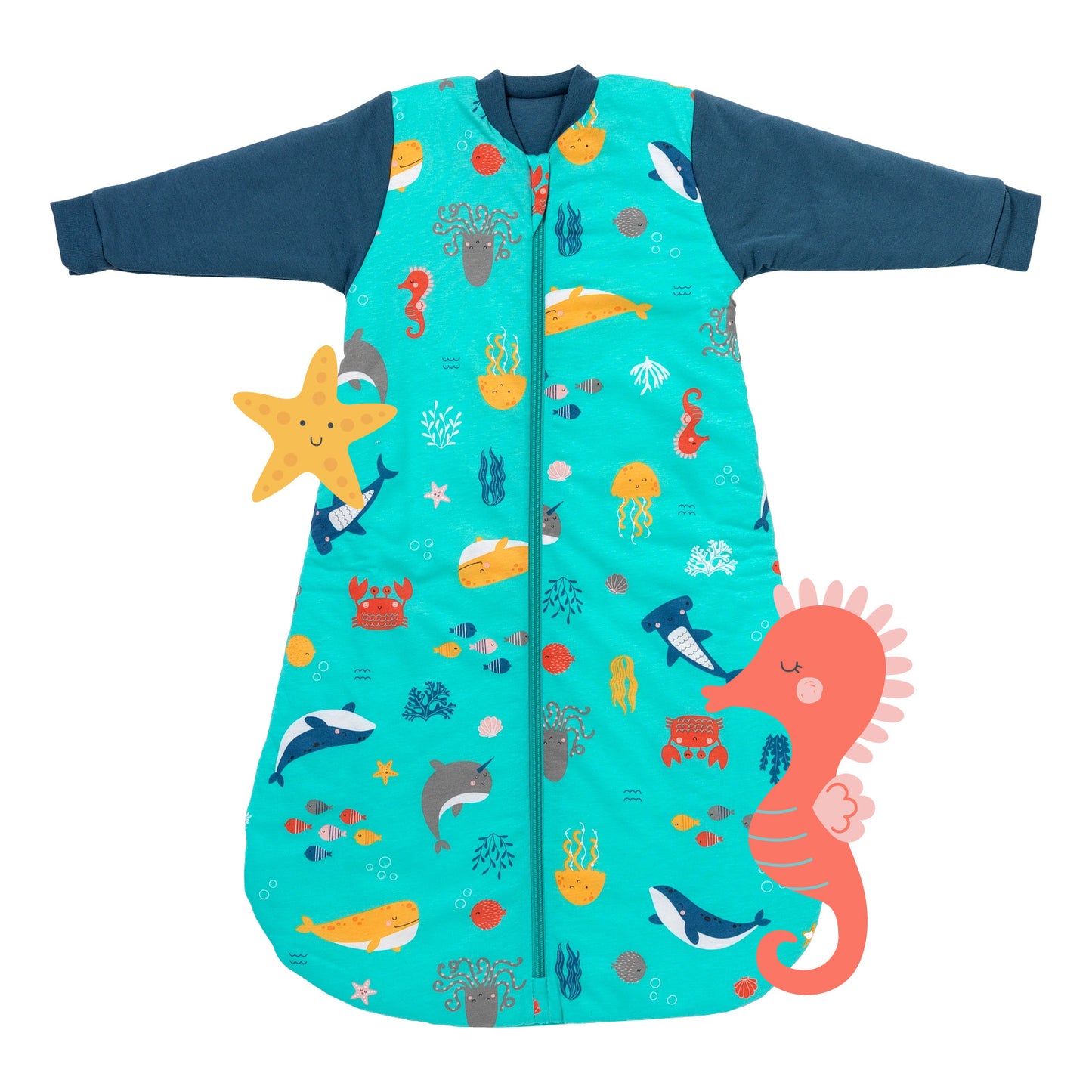 Long Sleeve Baby Sleeping Bag - 3.5 TOG