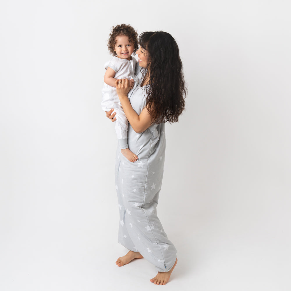 Muslin Sleeping Bag with Feet - 0.5 TOG