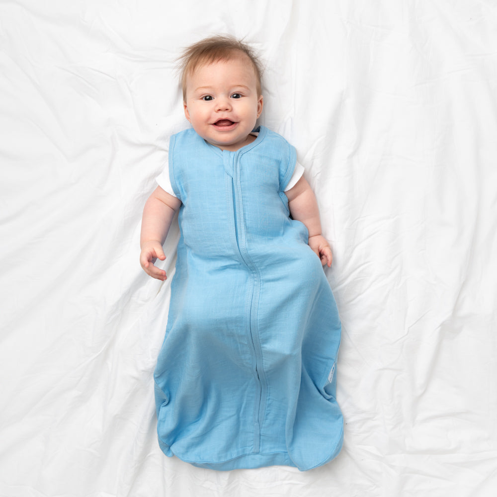 Plain Muslin Sleeping Bag - 0.5 Tog