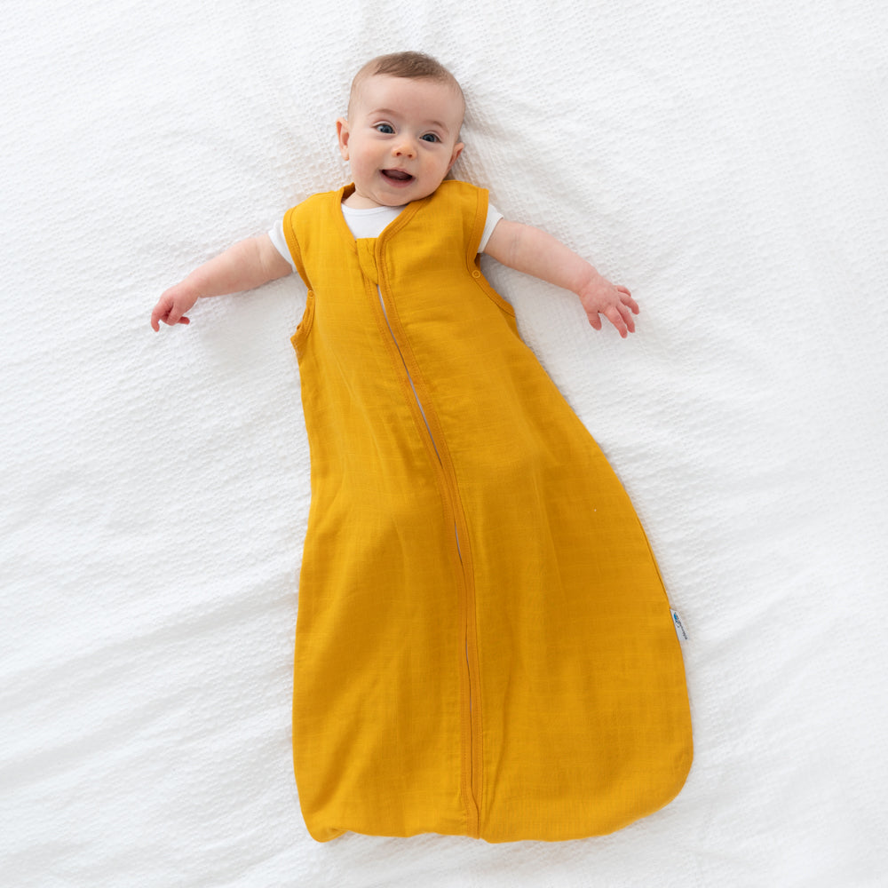 Plain Muslin Sleeping Bag - 0.5 Tog